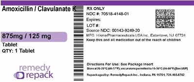 Amoxicillin - Clavulanate K 875mg - 125mg_70518-4148-01.jpg MM2 - Amoxicillin Clavulanate K 875mg 125mg 70518 4148 01